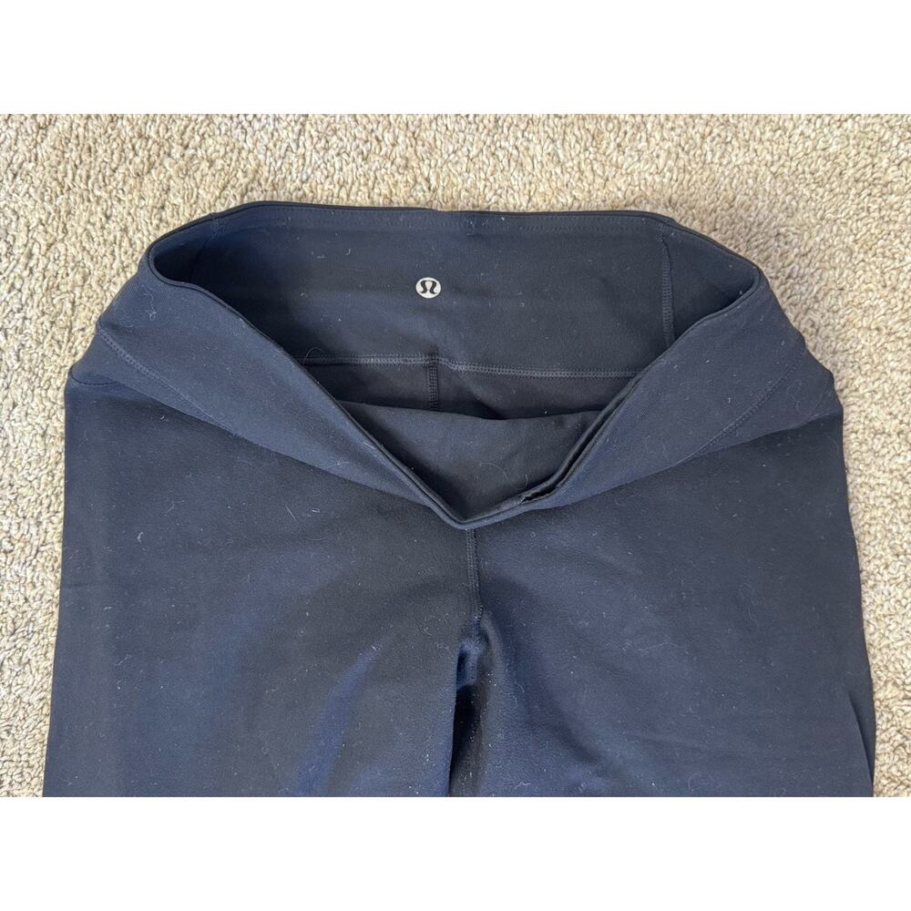 LULULEMON Groove Flare Yoga Pants Black Women’s Size 8 - Picture 4 of 9